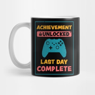 Happy Last Day of School For Teachers Students,Unlocked Vingtage Gaming Mug